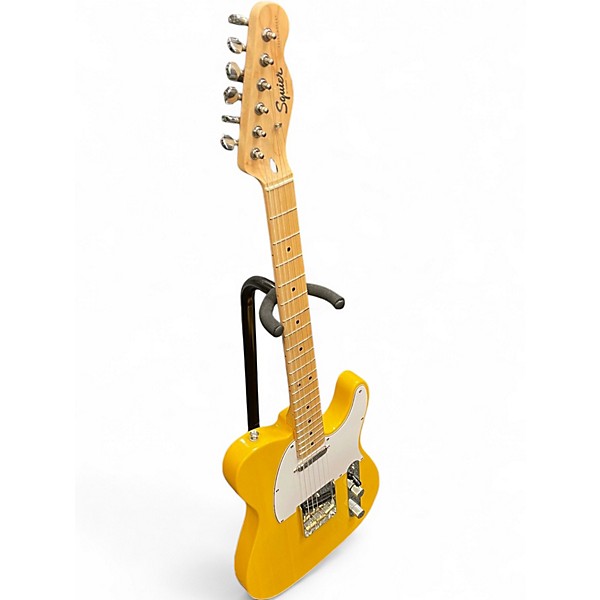 Used Squier SONIC TELECASTER Butterscotch Blonde Solid Body Electric Guitar