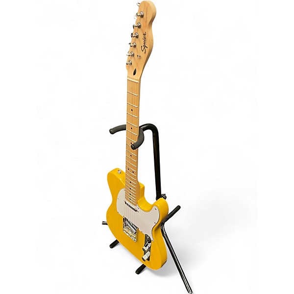 Used Squier SONIC TELECASTER Butterscotch Blonde Solid Body Electric Guitar