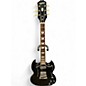 Used Epiphone SG TRADITIONAL PRO Metallic Black Solid Body Electric Guitar thumbnail