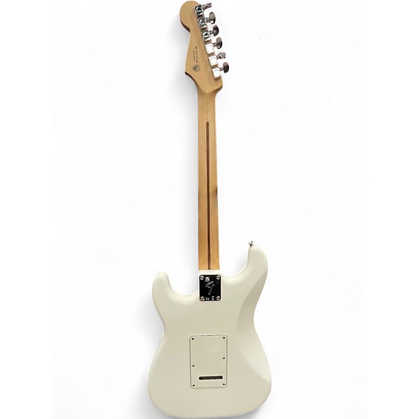 Used Fender Player Stratocaster Alpine White Solid Body Electric Guitar