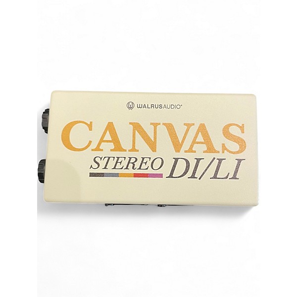 Used Walrus Audio CANVAS STEREO DI Audio Converter
