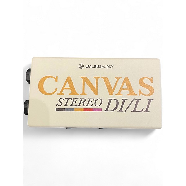 Used Walrus Audio CANVAS STEREO DI Audio Converter