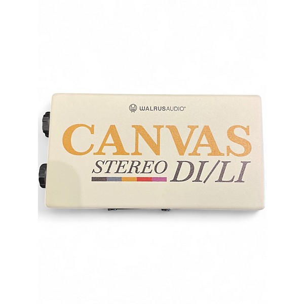 Used Walrus Audio CANVAS STEREO DI Audio Converter