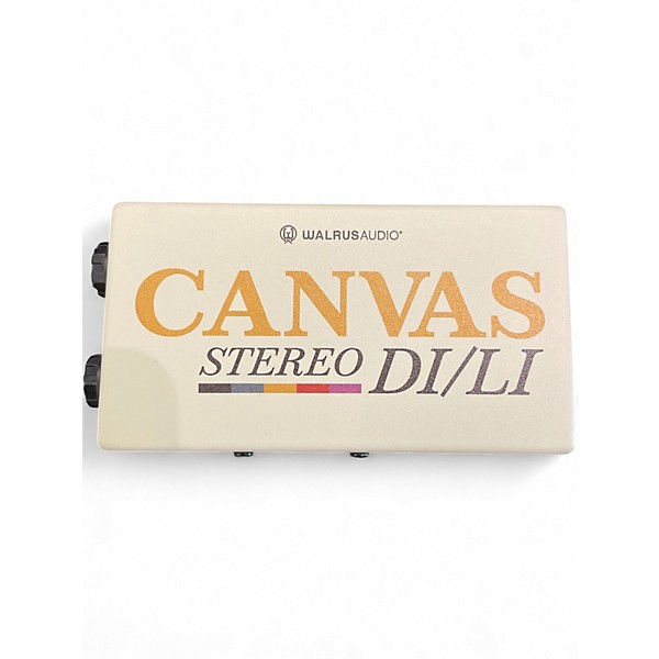 Used Walrus Audio CANVAS STEREO DI Audio Converter