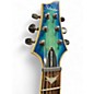 Used Schecter Guitar Research Omen Extreme 6 Ocean Blue Burst Solid Body Electric Guitar