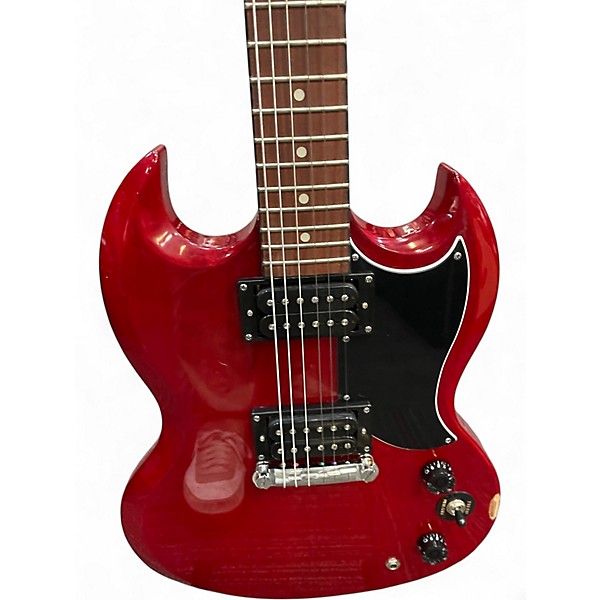 Used Epiphone SG Special Bolt On Candy Apple Red Solid Body Electric Guitar