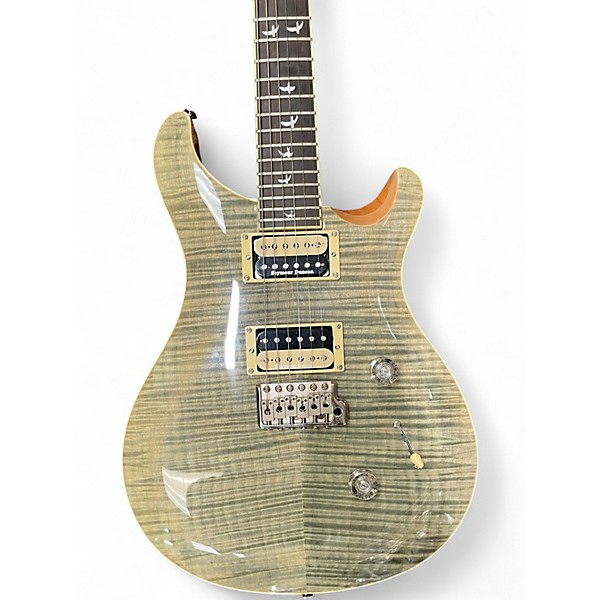 Used PRS SE Custom 24 Trans Green Solid Body Electric Guitar