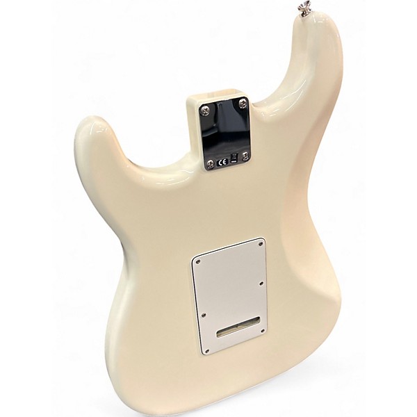 Used Fender Standard Stratocaster Arctic White Solid Body Electric Guitar