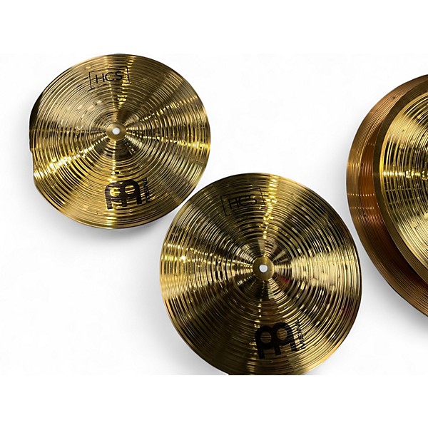 Used MEINL 14in HCS Hi Hat Pair Cymbal