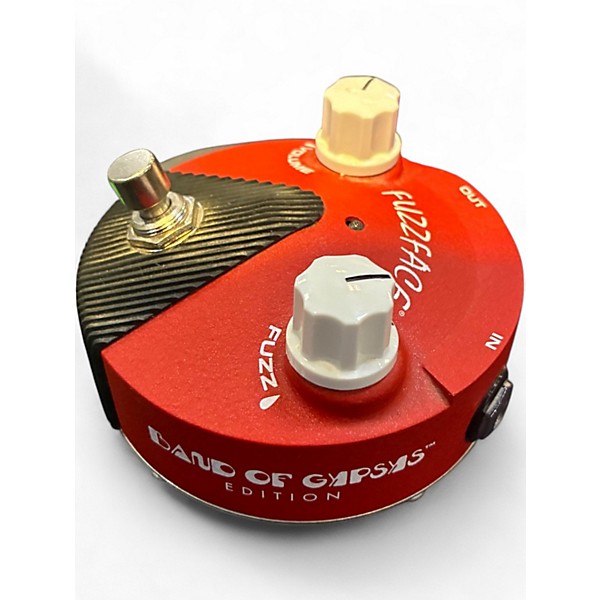 Used Dunlop Band of Gypsys Fuzz Face Mini Effect Pedal