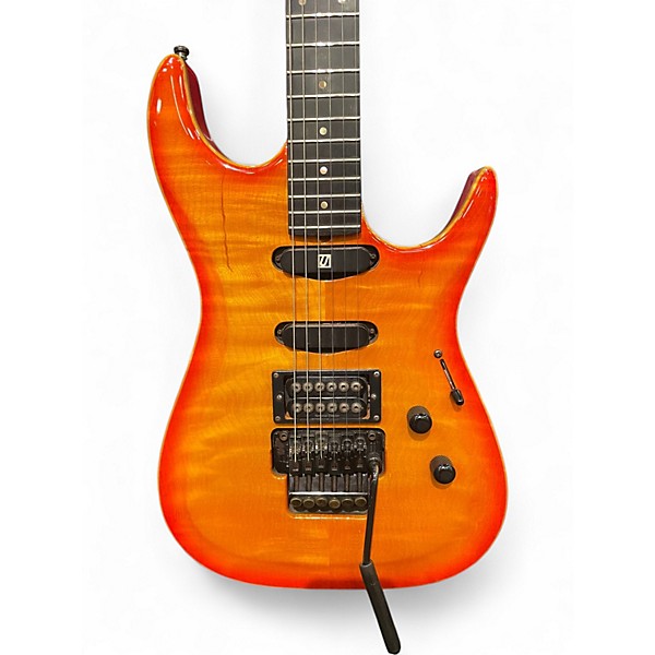 Used Zion Classic FR HSS 2 Color Sunburst Solid Body Electric Guitar