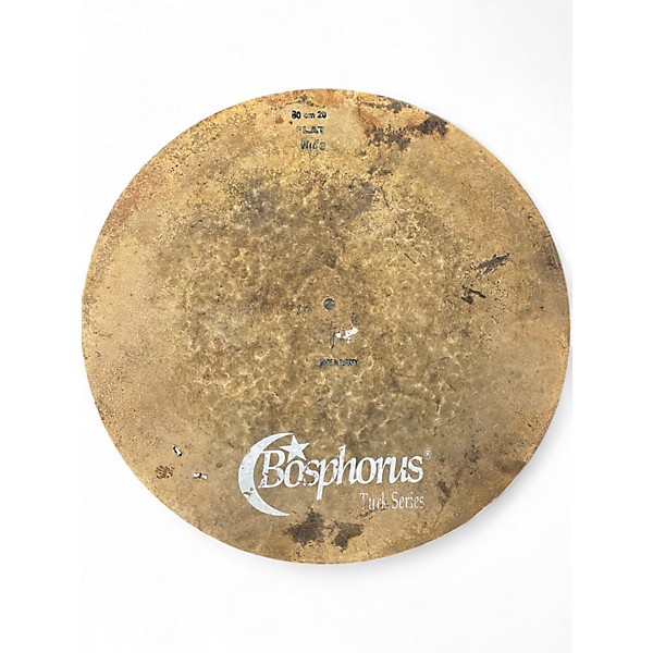 Used Bosphorus Cymbals 20in Turk Flat Ride Cymbal
