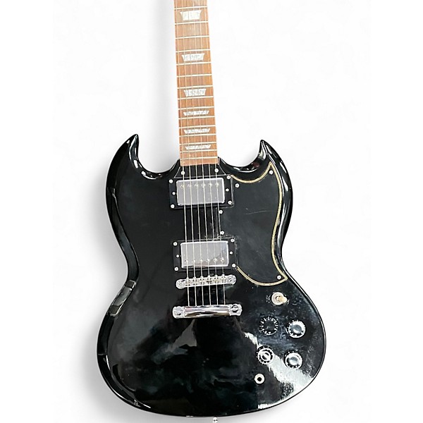 Used Epiphone G400 Black Solid Body Electric Guitar