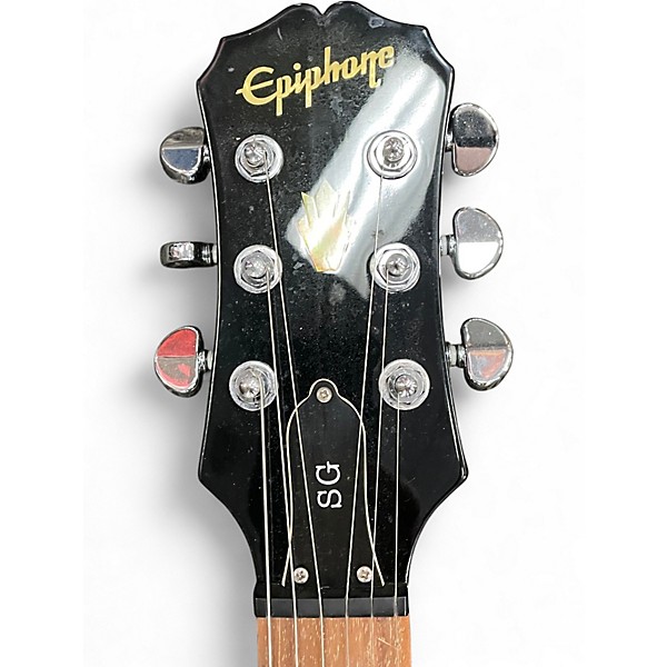 Used Epiphone G400 Black Solid Body Electric Guitar