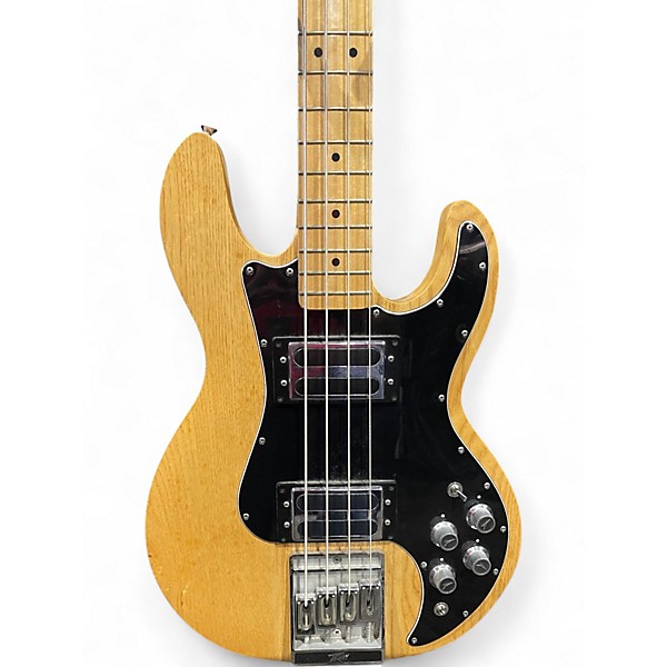 Used Peavey T40 Natural Electric Bass Guitar