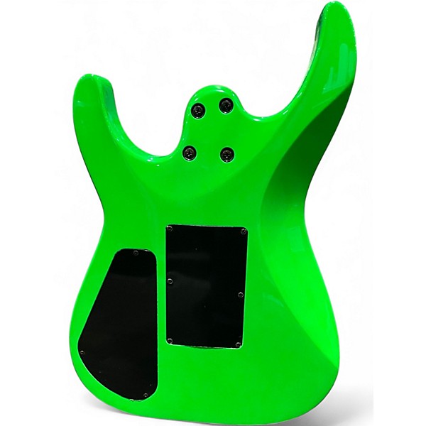 Used Jackson X Series Dinky DK3XR HSS Neon Green Solid Body Electric Guitar