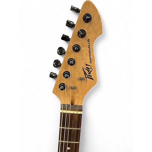Used Peavey Raptor Plus Black Solid Body Electric Guitar