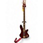 Used 2004 Schecter Guitar Research ELITE 4 TRAN RED Electric Bass Guitar thumbnail