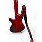 Used 2004 Schecter Guitar Research ELITE 4 TRAN RED Electric Bass Guitar