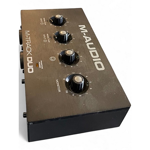 Used M-Audio M-Track Duo Audio Interface