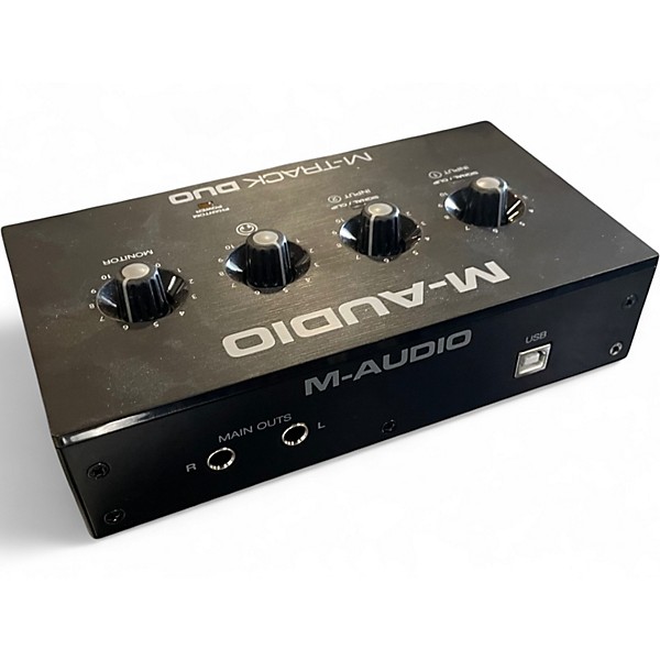 Used M-Audio M-Track Duo Audio Interface
