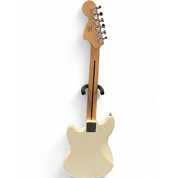 Used Squier Bullet Mustang HH White Solid Body Electric Guitar