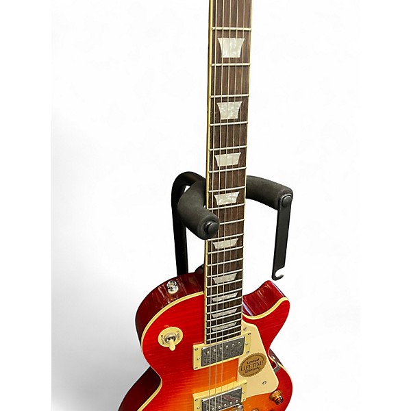 Used 2005 Epiphone Les Paul Standard NOS 2 Color Sunburst Solid Body Electric Guitar