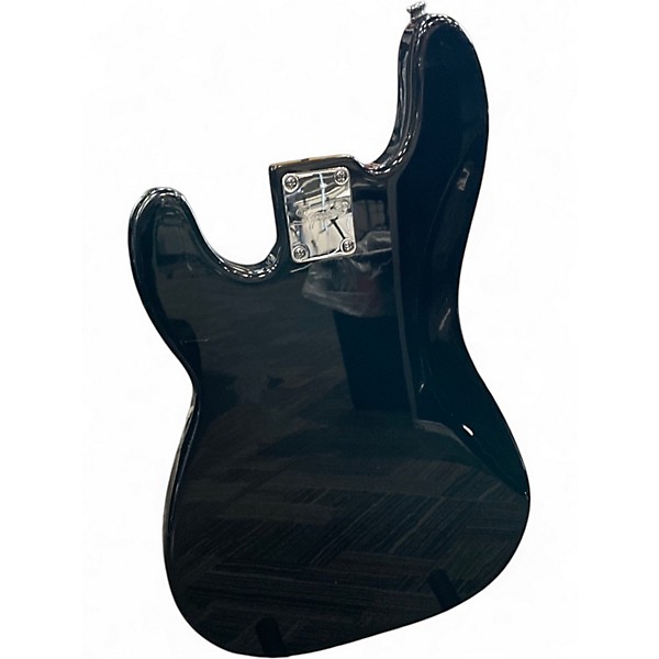 Used Squier Precision Bass Black Electric Bass Guitar