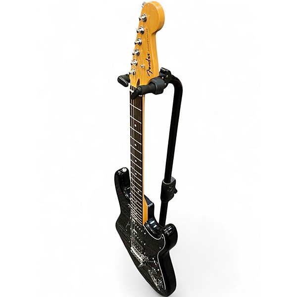 Used Fender Standard Stratocaster Black Solid Body Electric Guitar