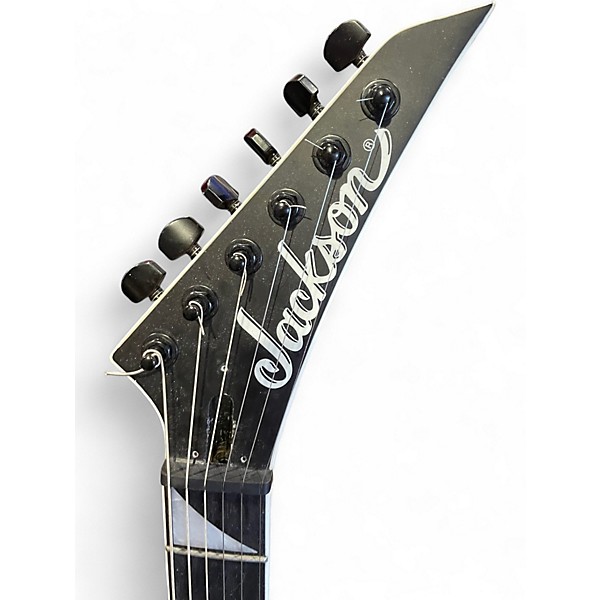 Used Jackson JS24 DINKY Satin Black Solid Body Electric Guitar