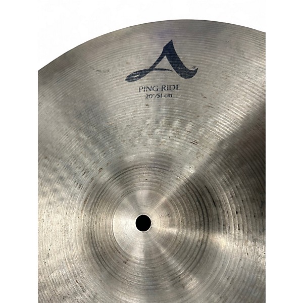 Used Zildjian 20in Ping Ride Cymbal