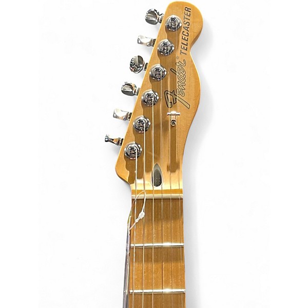 Used Fender Deluxe Nashville Telecaster WHITE Solid Body Electric Guitar