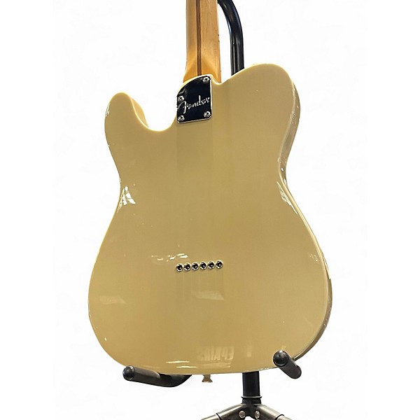 Used Fender Deluxe Nashville Telecaster WHITE Solid Body Electric Guitar