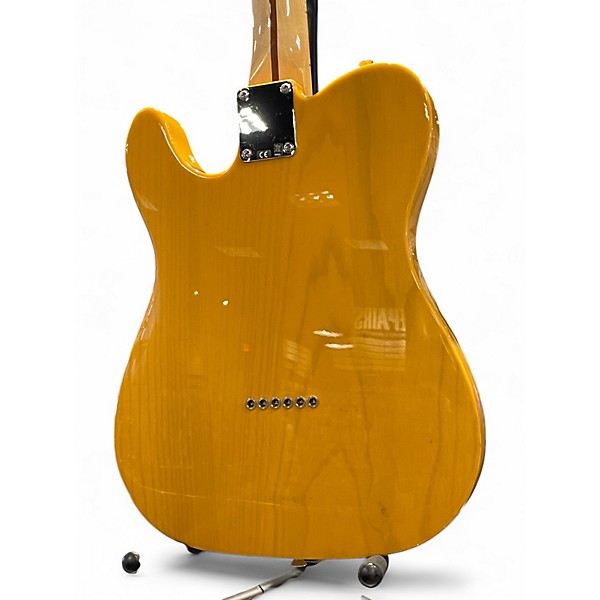 Used Fender Standard Telecaster Ash Butterscotch Solid Body Electric Guitar