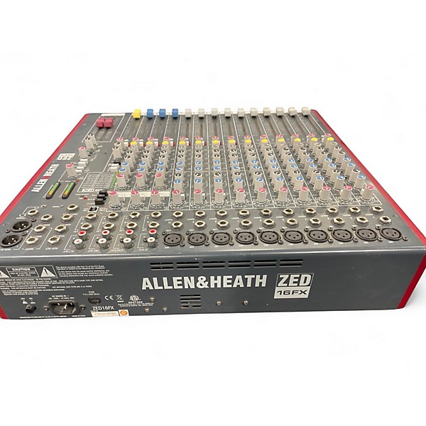 Used Allen & Heath ZED16FX Unpowered Mixer