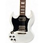 Used Epiphone SG Standard Left Handed White Electric Guitar