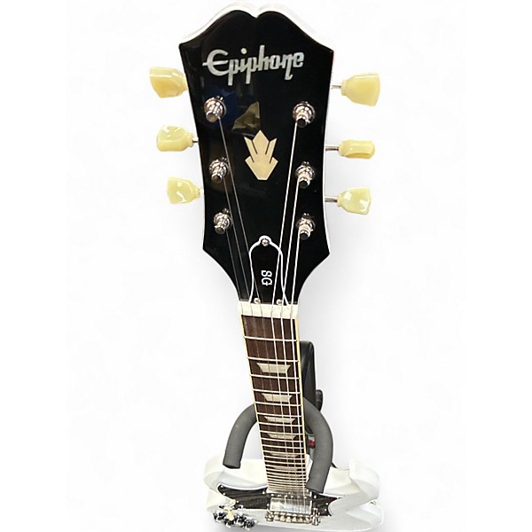 Used Epiphone SG Standard Left Handed White Electric Guitar