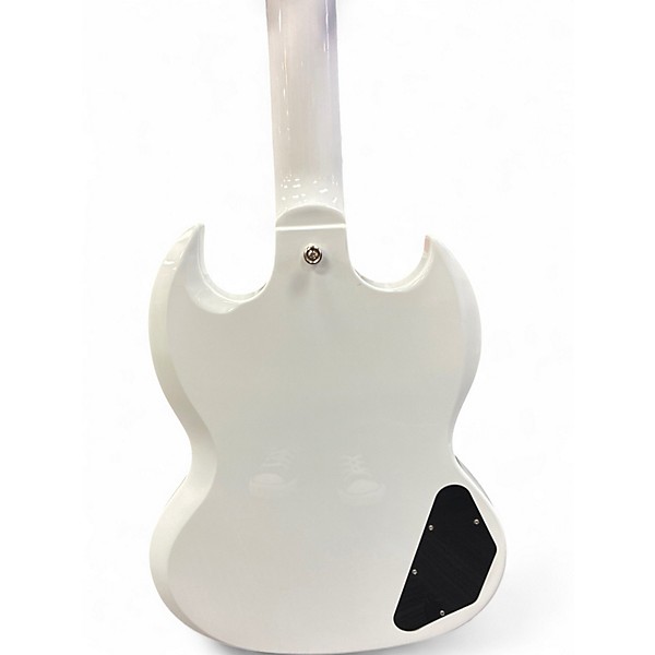 Used Epiphone SG Standard Left Handed White Electric Guitar