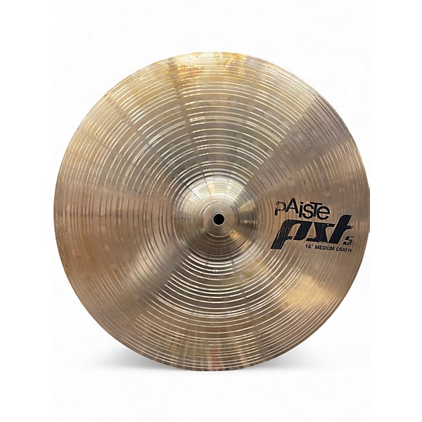 Used Paiste 16in PST5 MEDIUM CRASH Cymbal