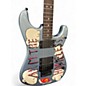 Used Fender Tom Morello "Arm The Homeless" Stratocaster Ice Blue Metaliic Solid Body Electric Guitar