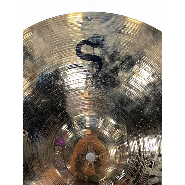 Used Zildjian 18in S Family Medium Thin Crash Cymbal