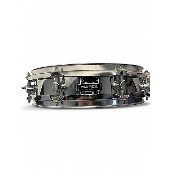 Used Mapex 12in MPX Steel piccolo snare Chrome Drum