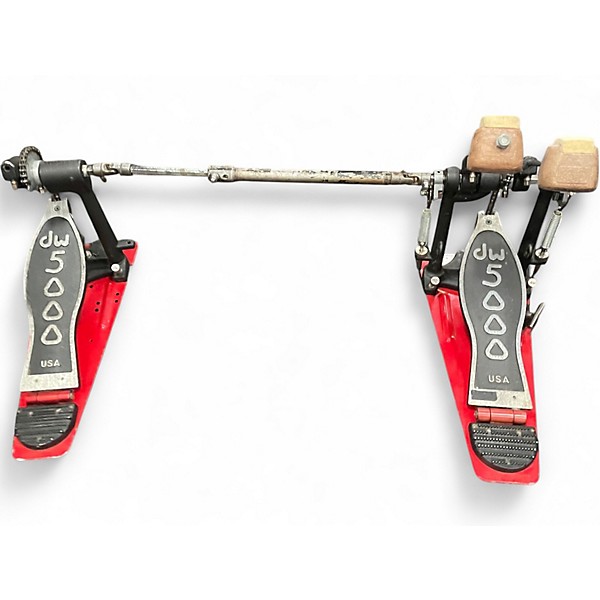 Used DW 5000 Series Double Double Bass Drum Pedal