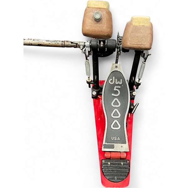 Used DW 5000 Series Double Double Bass Drum Pedal