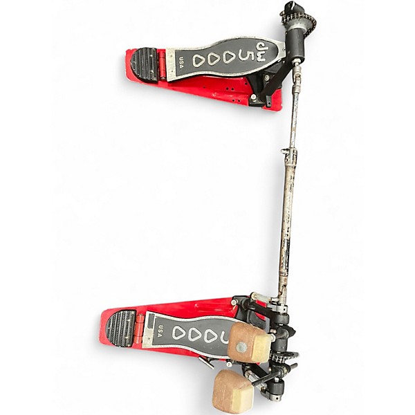 Used DW 5000 Series Double Double Bass Drum Pedal