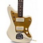 Used Squier J Mascis Jazzmaster Vintage White Solid Body Electric Guitar