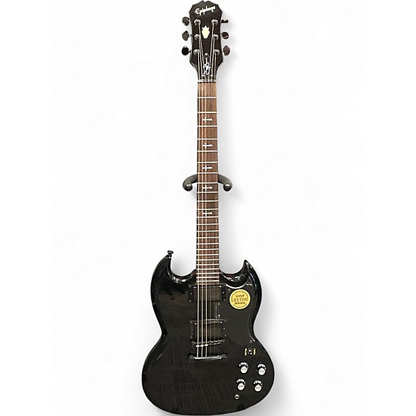Used Epiphone Tony Iommi Signature G-400 Black Solid Body Electric Guitar