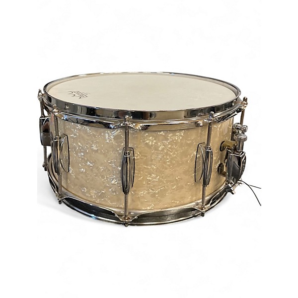 Used Gretsch Drums 6X14 Catalina Club Series Snare White Drum