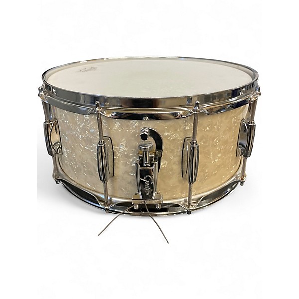 Used Gretsch Drums 6X14 Catalina Club Series Snare White Drum