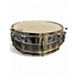 Vintage 1980s Ludwig 5X14 Supraphonic Snare Silver Drum